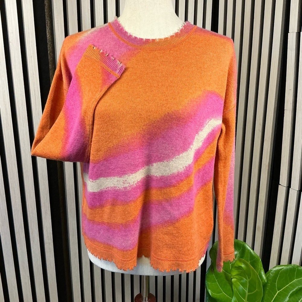 LISA TODD Cashmere/Wool Sweater Sz Sm